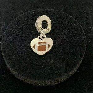 "Pandora  Wisconsin Map Exclusive Dangle Charm Travel Gift Pendant "